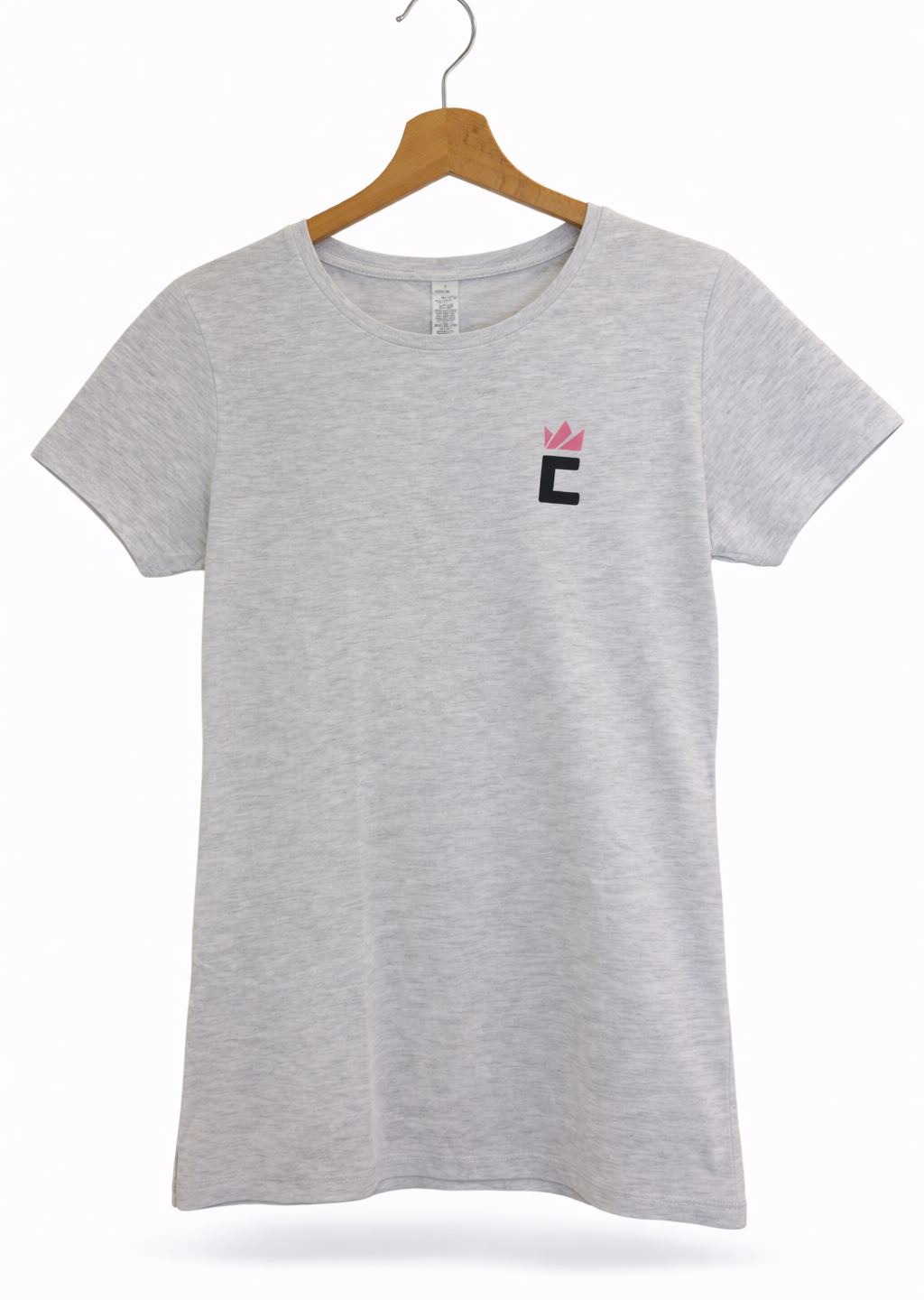 T-shirt femme gris POZDEJ