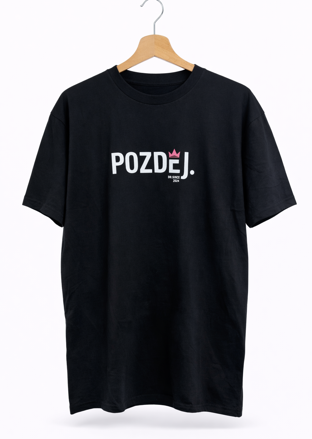 t-shirt noir POZDEJ