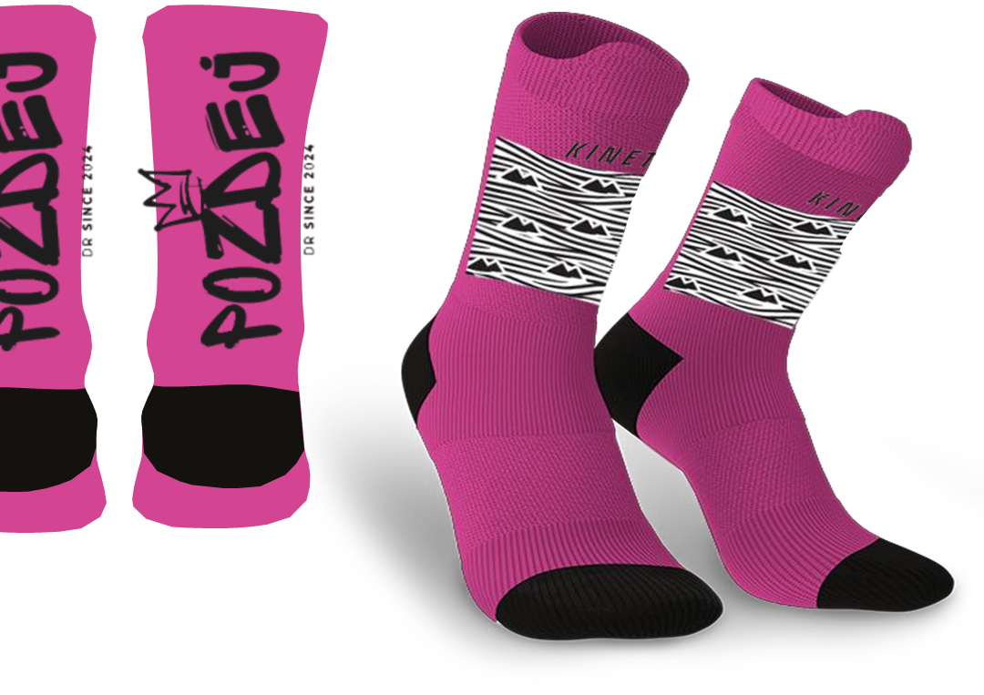 CHAUSSETTE POZDEJ X KINETIK FULLKROSS (modèle terril)