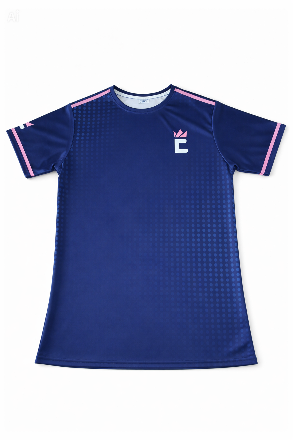Maillot technique Pozdej x Padel bleu marine – Image 2